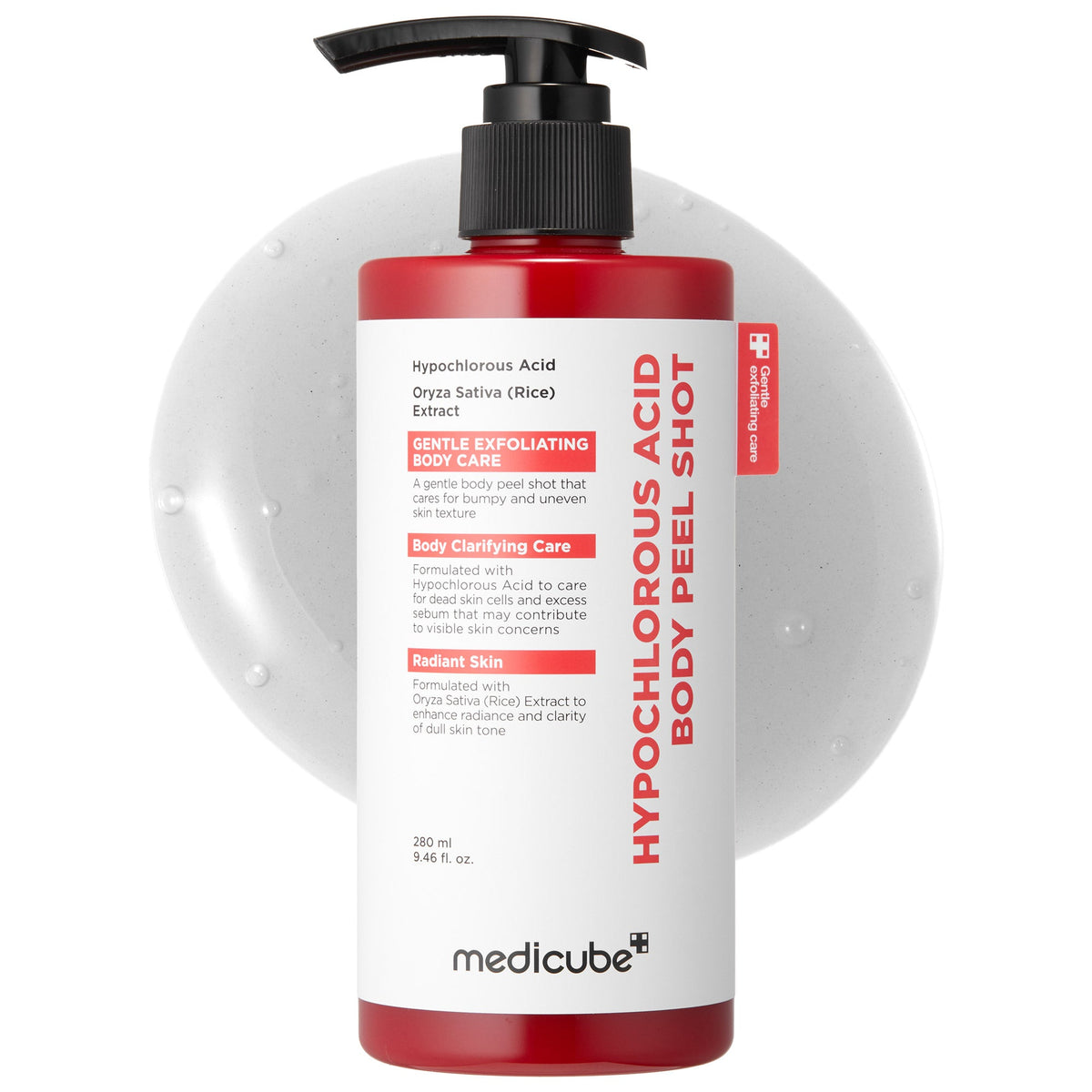 Sérum exfoliant corporel riz à l’acide hypochloreux