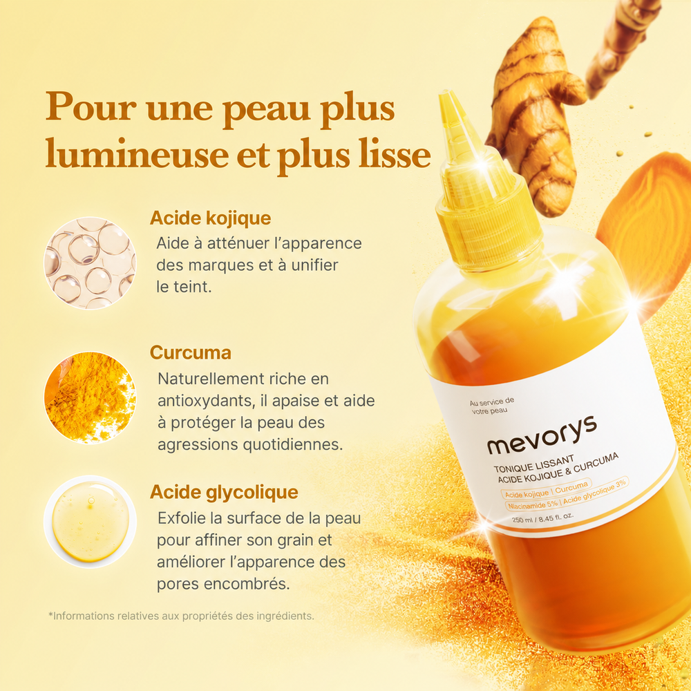 Les actifs du tonique Mevorys